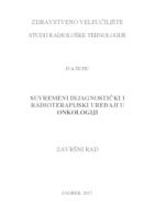 Suvremeni dijagnostički i radioterapijski uređaji u onkologiji