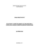 Pojavnost i skrb bolesnika sa epilepsijom u populaciji osoba sa mentalnom retardacijom