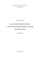 Uloga instrumentarke u laparaskopskim ginekološkim operacijama