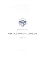 Potencijalni terapeutski učinci alicina