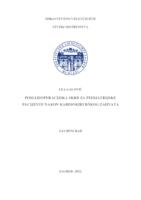 Poslijeoperacijska skrb za pedijatrijske pacijente nakon kardiokirurškog zahvata