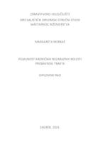 Pojavnost kroničnih nezaraznih bolesti probavnog trakta