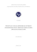 Percepcija utjecaja limfedema na aktivnosti svakodnevnog života i mentalno zdravlje žena oboljelih od raka dojke