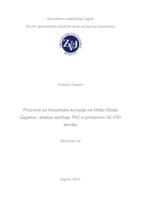 Proizvodi od industrijske konoplje na tržištu Grada Zagreba i analiza sadržaj THC-a primjenom GC-FID tehnike