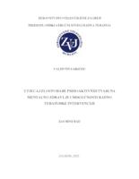 Utjecaj zlouporabe psihoaktivnih tvari na mentalno zdravlje i mogućnosti radno terapijske intervencije