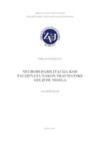 Neurorehabilitacija kod pacijenata nakon traumatske ozljede mozga