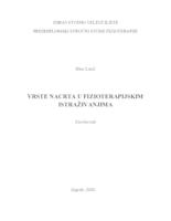 prikaz prve stranice dokumenta Vrste nacrta u fizioterapijskim istraživanjima