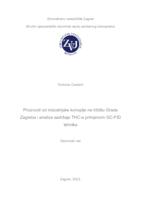 prikaz prve stranice dokumenta Proizvodi od industrijske konoplje na tržištu Grada Zagreba i analiza sadržaj THC-a primjenom GC-FID tehnike