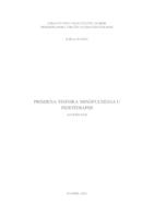 prikaz prve stranice dokumenta Primjena tehnika mindfulnessa u fizioterapiji