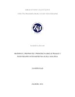 prikaz prve stranice dokumenta Smjernice, preporuke i primjeri najbolje prakse u fizioterapiji osteoartritisa kuka i koljena