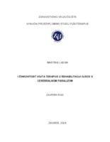 prikaz prve stranice dokumenta Učinkovitost Vojta terapije u rehabilitaciji djece s cerebralnom paralizom