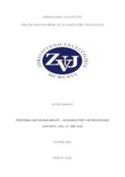 prikaz prve stranice dokumenta Periferna arterijska bolest-dijagnostički i intervencijski postupci- UZV, CT, MR, DSA